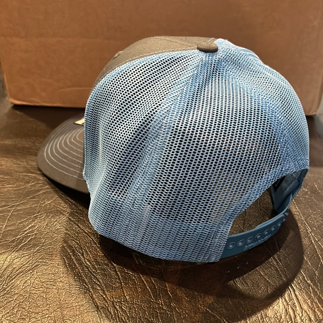 Trucker SnapBack - Green/Baby Blue - #MidwestCountry - Blue