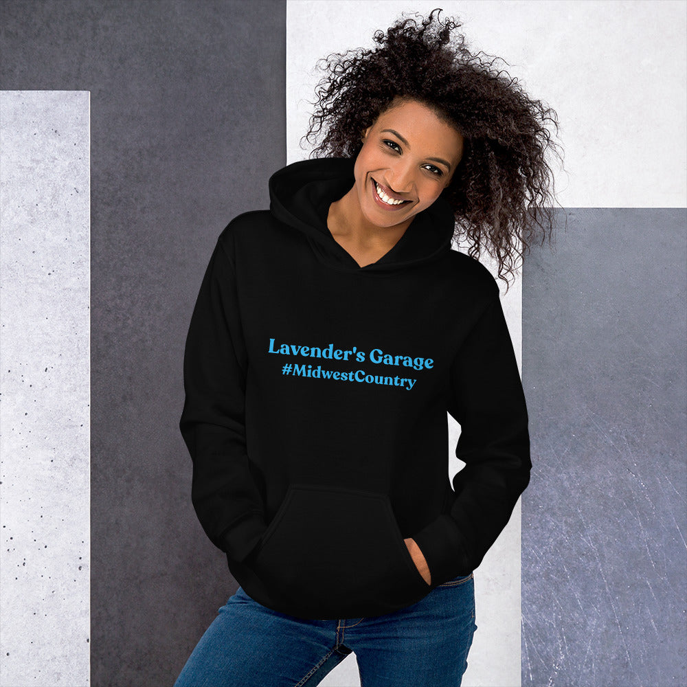Unisex Hoodie Lavender’s Garage - MidwestCountry