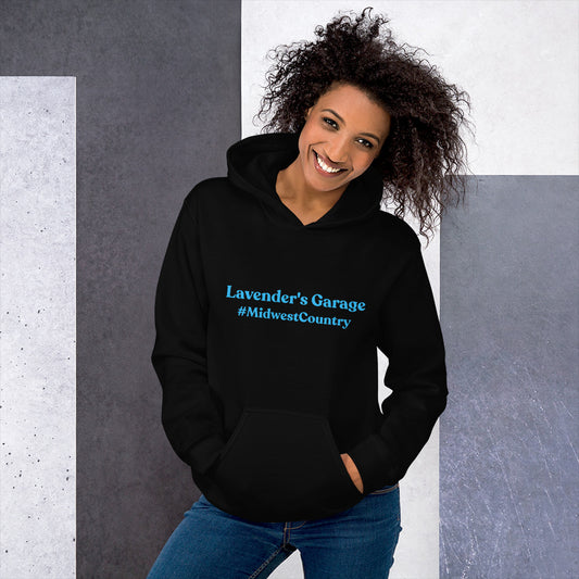 Unisex Hoodie Lavender’s Garage - MidwestCountry