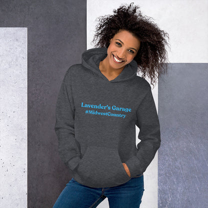 Unisex Hoodie Lavender’s Garage - MidwestCountry