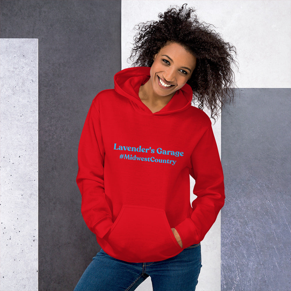Unisex Hoodie Lavender’s Garage - MidwestCountry