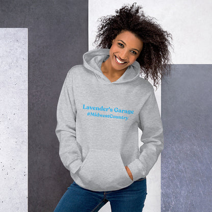 Unisex Hoodie Lavender’s Garage - MidwestCountry