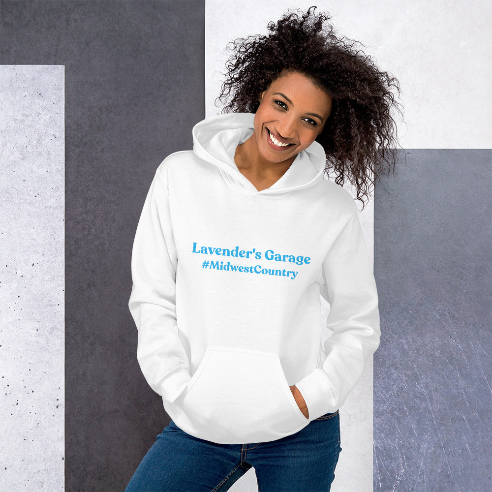 Unisex Hoodie Lavender’s Garage - MidwestCountry