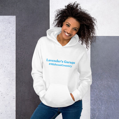 Unisex Hoodie Lavender’s Garage - MidwestCountry